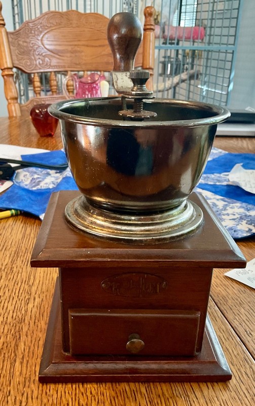 Mr. Dudley Coffee Grinder, Hand Crank