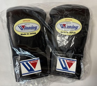 Winning Boxing Gloves MS-300 Professional Type 10oz Black String