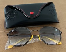 Ray-Ban RB3748M Scuderia Ferrari Coll Black  Yellow, Gray Gradient