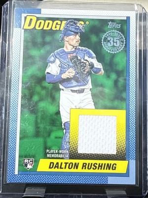 2025 Topps Update 1990 Topps Baseball Dalton Rushing RC #U90-5 Green Foil 52/99