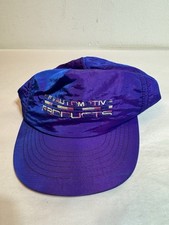 Vintage PPG Automotive Hat Cap Snapback Purple Nylon Adjustable USA Made