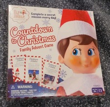 🌲 Elf on the Shelf Countdown to Xmas Family Advent Calendar Game New Sealed