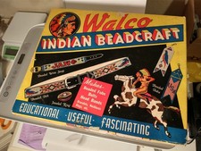 Walco Indian Breadcraft, Complete in Box, Native America bead craft 487