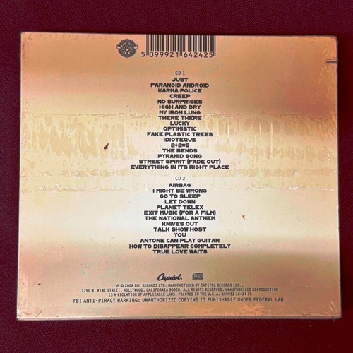 Best of Radiohead Limited Edition (2 CD 2008) Brand New Factory Sealed Hype - Imagen 2 de 2