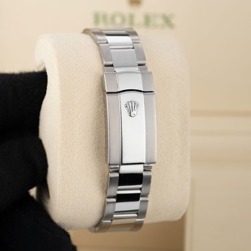 Reloj Rolex Milgauss 40MM Negro Índice Marcadores de Hora Dial Acero Inoxidable - Imagen 7 de 8