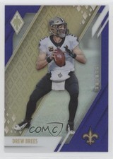 2021 Panini Phoenix Purple 111/125 Drew Brees #60 1cx3
