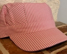 Engineer/Conductor Cap/Hat- -PINK- adjustable -Adult or Child-NEW