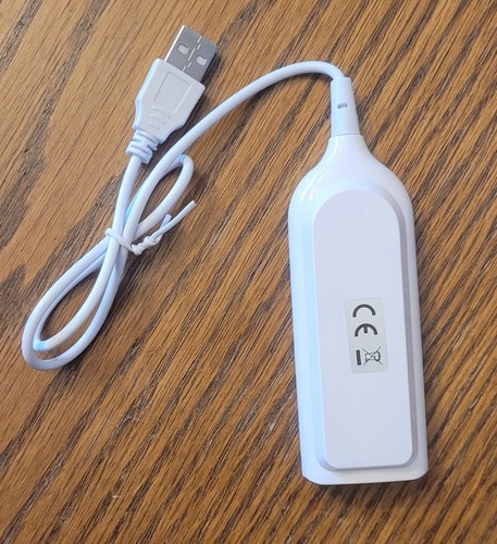4 Port USB Hub Portable Laptop Mac Desktop White USB 2.0 - Picture 3 of 3