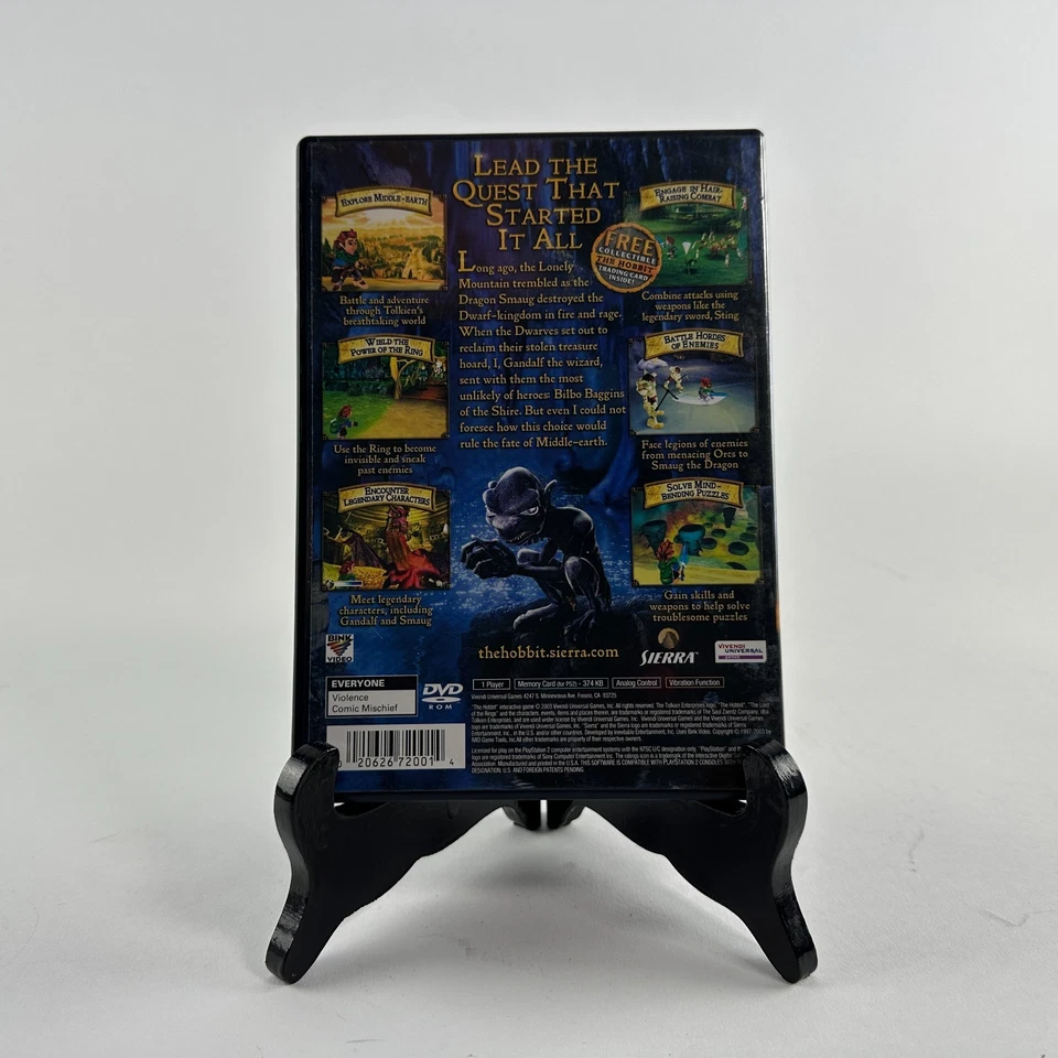 El Hobbit (Sony PlayStation 2, 2003) Completo CIB PS2 Juego Sierra Foto 2 de 4