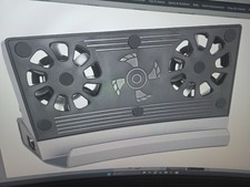 9 in 1 Docking Station Fit for streaming Deck ,for Rog Ally, Dual Fans ,USB C