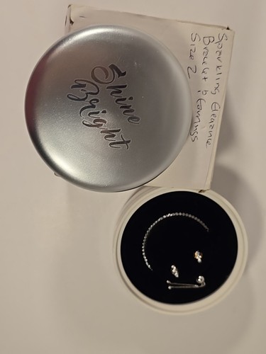PANDORA Geschenkset Ohrstecker Funkelndes Armband mit Keramik Schmuckkästchen - Bild 6 von 12