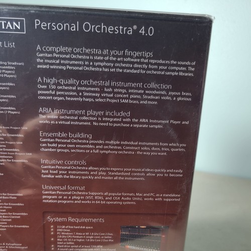 Garritan Personal Orchestra 4.0 - Music Audio Software - Win Mac | New & Sealed - Picture 5 of 8