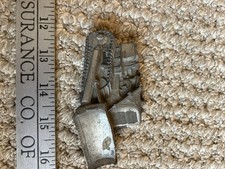 Tractor Bulldozer Heavy Machinery Cutout Belt Buckle 1978 Bergamot Brass Works