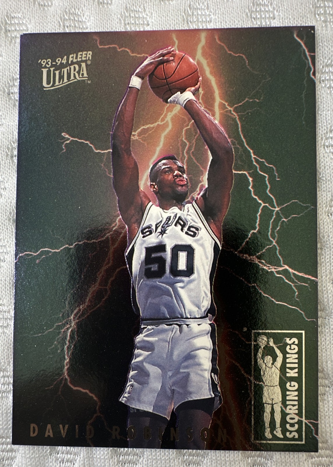1993-94 Fleer Ultra - Scoring Kings David Robinson #9