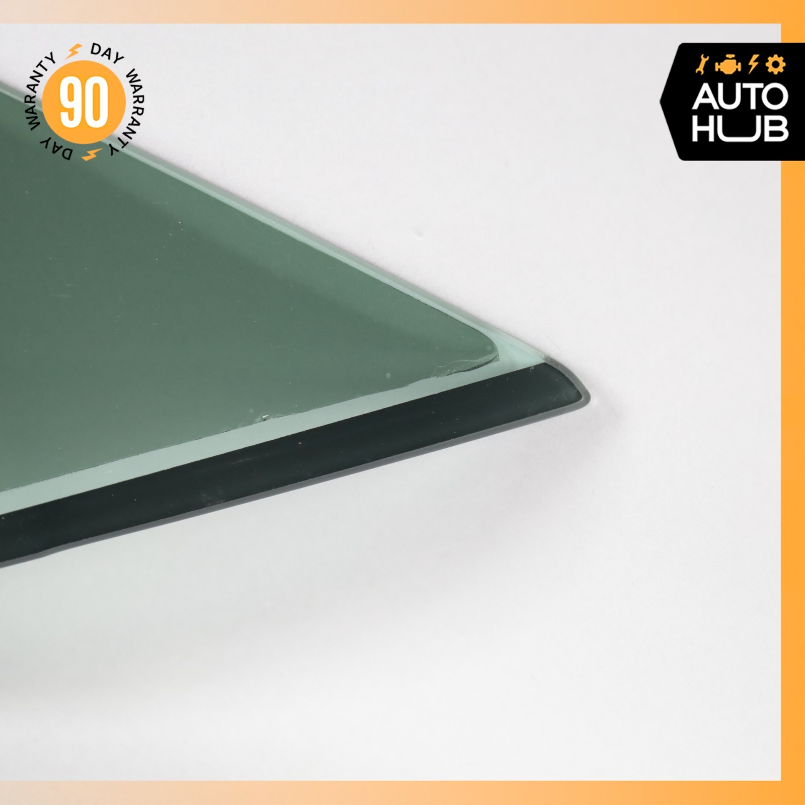 Aston Martin V8 V12 Vantage Front Left Driver Side Door Corner Window Glass OEM