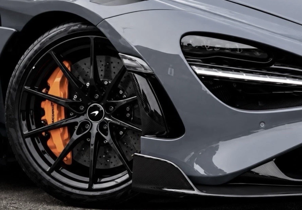 McLaren 765LT Front Wheels 4 pcs Black