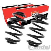 2X Mapco Fahrwerksfeder Federn Hinten Links+Rechts Passend FüR Renault Clio Thal