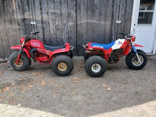 1985 Honda ATC 200X . Low Hours, Original Tires .