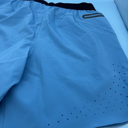 Under Armour Men's UA Vanish Elite Running Shorts Medium 1376782-452 VAPOR BLUE - Picture 12 of 13