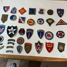 29 ~ WW2? US  Military Army Air Force Patches Plus 5 Rocker Patches