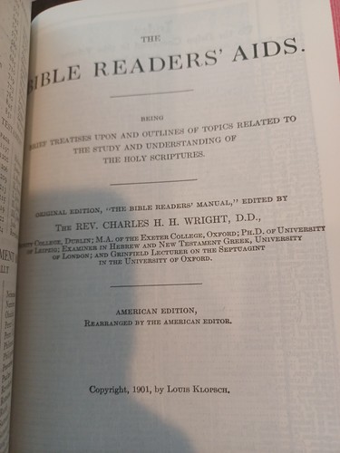 Bibel autorisiert KJV Konkordanz selbstaussprechend Leder roter Rand Knode Familie - Bild 18 von 21