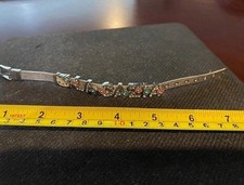 Hello Kitty Charms, Stainless Steel Bracelet Sanrio Rhinestones Letters LACAZIA