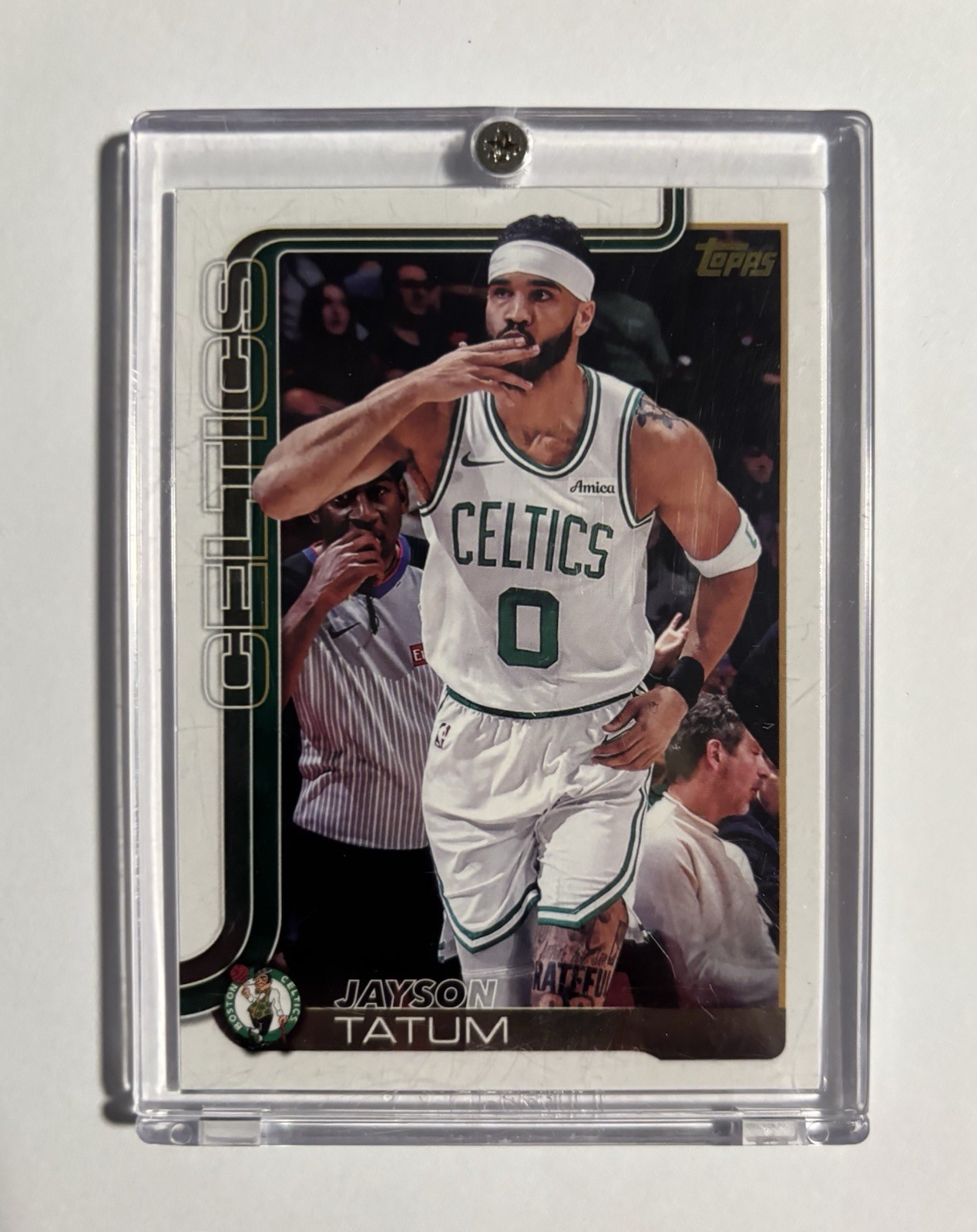 2025-26 Topps Jayson Tatum Golden Mirror SSP #1 Boston Celtics