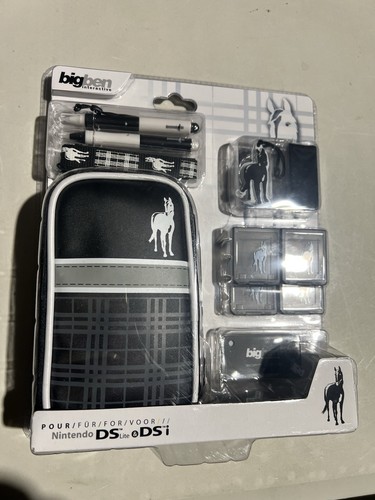 Kit Accessoires Nintendo DS Lite / DSi - Bigben - Neuf sous blister Cheval Noir - Photo 1/8