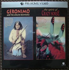 GERONIMO and the APACHE Resistance The Spirit of CRAZY HORSE PBS LASERDISC