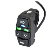 Motorcycle Head Light Horn Turn Signal Switch 3-in-1 for Scooter e-Bike