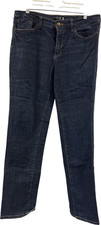 Seven7 Straight Jeans Women's Size 10 Dark Wash Denim