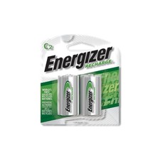 Energizer Recharge NiMH C 1.2 V 2500 mAh Rechargeable Battery 2 pk NH35BP-2 R2 
