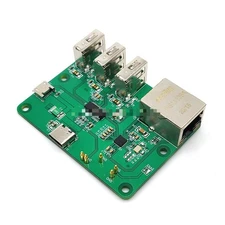 Network HUB Expansion Board USB to Ethernet HUB For Raspberry Pi Zero