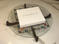 WS Game Company SCRABBLE Prisma Glass Edition Board Game Brand New