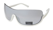 NEW KENDALL  KYLIE KK5107 WILLOW SUNGLASSES 0-0-0 WRAP 101 WOMENS PLASTIC WHITE
