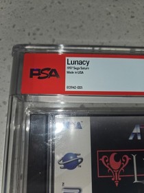 Lunacy Sega Saturn Brand New FACTORY SEALED PSA WATA GRADED 7.5 VERY RARE Atlus