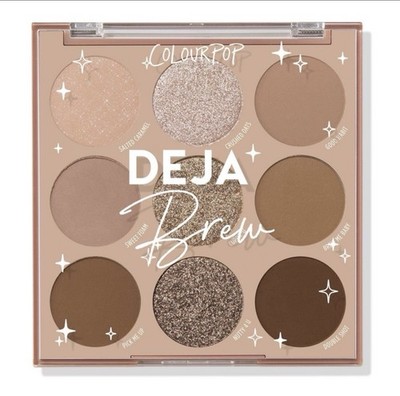 Colourpop Deja Brew Eyeshadow Palette Brand New in Packaging Orders $25+ Free Sh