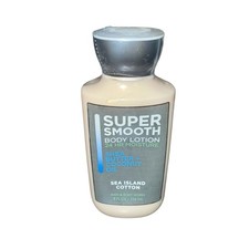 Bath  Body Works Super Smooth Sea Island Cotton Body Lotion 8 fl oz NEW Sealed