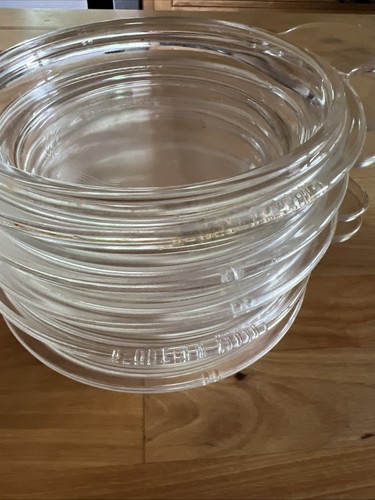 5 Coperchi di ricambio in vetro trasparente Pyrex P-150-C per ciotole Grab-It - Foto 8 di 8