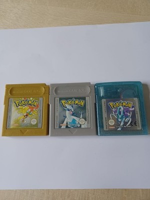 Pokemon Silver+Gold+Crystal TESTED English