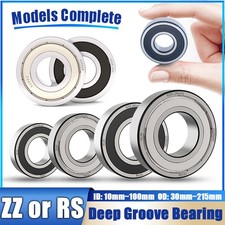 Image of RZ or ZZ Bearings Precision High Speed Bearings Deep Groove Ball Bearing, Sealed