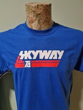 Skyway TA retro style tee t shirt 80s BMX GT Raleigh Burner SE Bikes Redline
