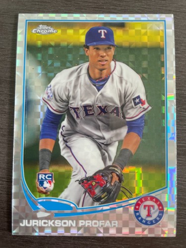 2013 Topps Chrome Jurickson Profar #57 Xfractor Refractor RC Rookie - Picture 1 of 2