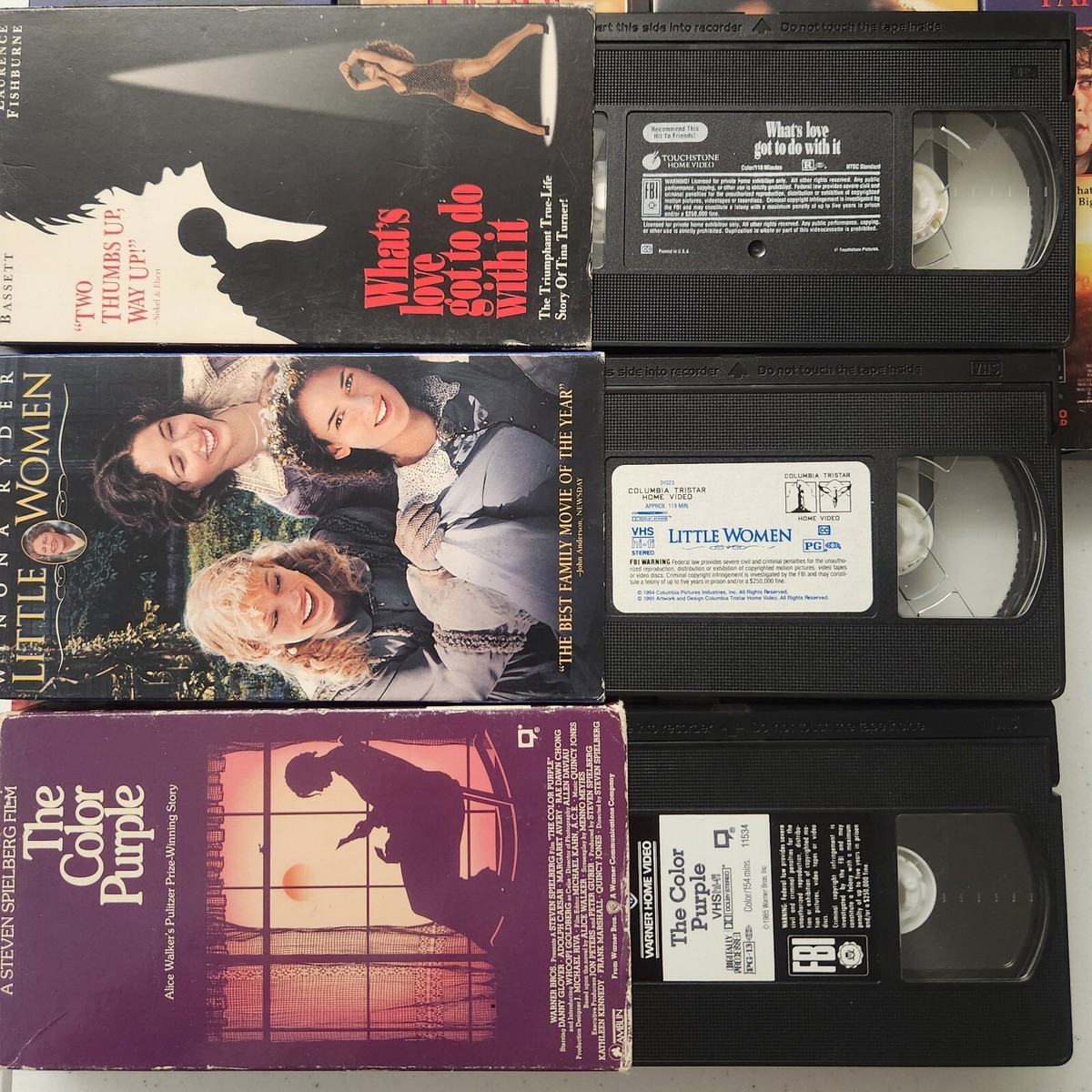 Vintage VHS Movie Classics 80s 90s Feel Good Drama Movie