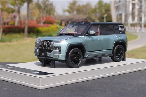 1:18 BYD Yangwang U8 SUV veicolo da fondo pressofuso modello auto nuova energia - Foto 4 di 22