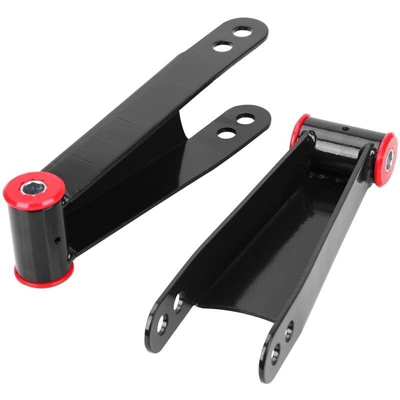 Ford F150 Suspension Kit 2-3 Inch Adjustable Lowering Shackle Kit For 2004-2014 Ford F-150 (Rear, Models With 3" Wide Leaf Springs) 2-3 Inch Lowering Shackles - Foto 6