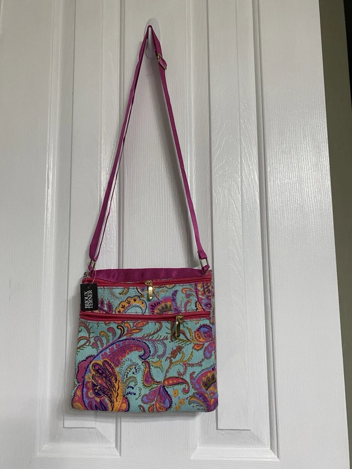 Bandolera Bolso de Viaje con Cremallera Pequeño Múltiple Bolsa Invisible Peso Ligero Foto 2 de 4