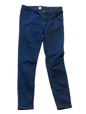 LC Lauren Conrad Dark Blue Stretch Slim Jeans Size 10 Juniors