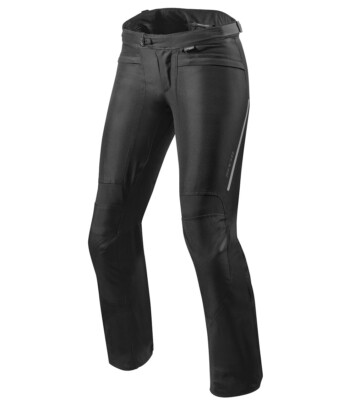 DAMEN MOTORRADHOSE WOMAN REV'IT REVIT FACTOR 4 SCHWARZ WASSERDICHT GR. 42 (46) L