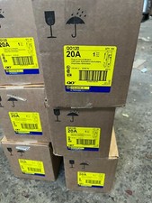 Square D QO120 box of 10 Pole 20-Amp 120/240V Plug-In Circuit Breaker